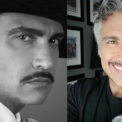 Captan a Jaime Camil en las grabaciones de la bioserie de Vicente Fernández