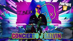 Fortnite: concierto de J Balvin en Fiesta Ultratumba en directo