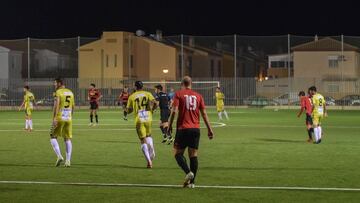 Imagen del partido entre el Gerano y el Puente Genil.