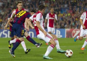 2-0. Messi anota el segundo gol.