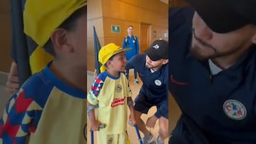 Increíble gesto de los jugadores del América con ‘Marito’ niño que conocieron en Torreón