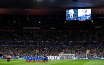 France vs. Spain at the Stade de France