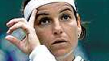 La tenista española Arantxa Sánchez Vicario.
