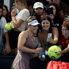 Badosa disfruta con una victoria apabullante ante Townsend