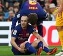 Iniesta se reincorpora el lunes y Sergi Roberto llegará tocado