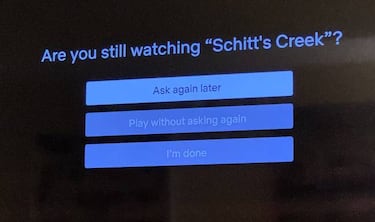 Adiós al molesto mensaje en Netflix de "¿todavía sigues viendo este titulo?"