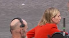 Dio el ejemplo: la desesperación de una ministra al olvidarse la mascarilla