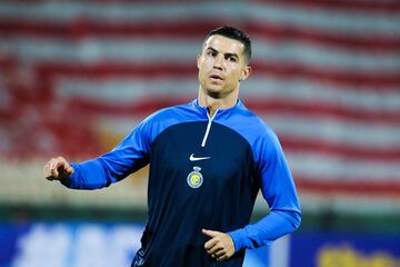 Nassr's Portuguese forward #07 Cristiano Ronaldo 