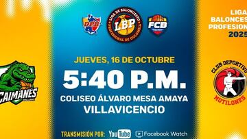 Sigue en vivo Caimanes vs. Motilones