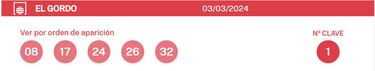 Gordo de la Primitiva: comprobar los resultados del sorteo de hoy, domingo 3 de marzo