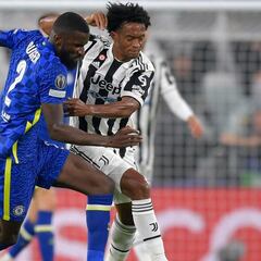 Cuadrado, clave en la batalla táctica de Tuchel y Allegri