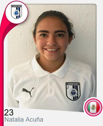 La portera de los Gallos Femenil realizó 8 atajadas, ganó 2 balones por aire, y ganó un mano a mano.