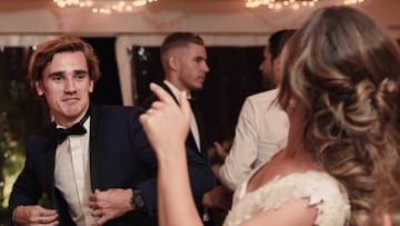 Antoine Griezmann el día de su boda.
