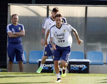 Barcelona 01Junio 2018, EspaÃ±a
Previa al Mundial 2018
Entrenamiento de la seleccion Argentina Ciudad Deportiva Joan Gamper, Barcelona.

Foto Ortiz Gustavo
