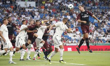 Real Madrid 3-1 AC Milan: Bernabéu Trophy in pictures