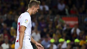 6/10/19 PARTIDO PRIMERA DIVISION BARCELONA - SEVILLA LUK DE JONG