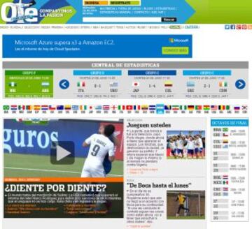 Portadas de la prensa extranjera