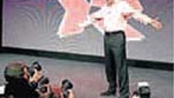 Coe con el logo Londres 2012.