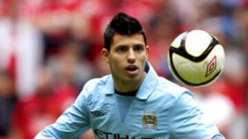 El Kun Agüero fichó con el Manchester City el año anterior.