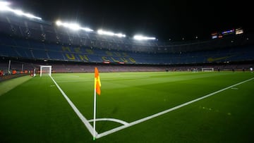 Foto panor&aacute;mica dedl Camp Nou. 