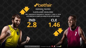Indiana Pacers vs. Cleveland Cavaliers: horario, dónde ver, pronósticos, estadísticas y cuadro