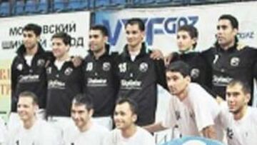 <b>PREPARADOS. </b>Interviú posa antes del último entrenamiento.