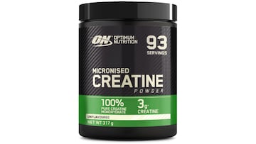 Creatina en polvo micronizada de Optimum Nutrition en Amazon