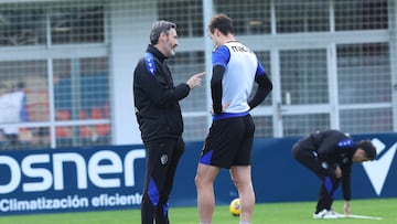 Vicente Moreno en Tajonar.