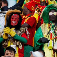 Japón-Senegal en imágenes