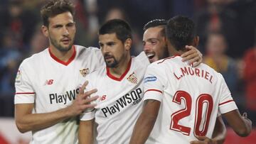 Sevilla post first comeback and eighth win by the minimum