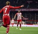 Griezmann hace triplete a Sevilla que cae otra vez con goleada