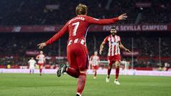 Griezmann hace triplete a Sevilla que cae otra vez con goleada
