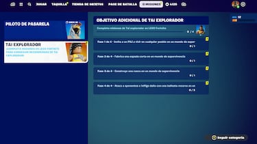 Cómo conseguir gratis la nueva skin Tai Explorador completando sus Misiones de LEGO Fortnite