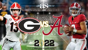 Sigue la previa y el minuto a minuto de Georgia vs Alabama, partido de campeonato del fútbol americano de la NCAA desde el Lucas Oil Stadium.