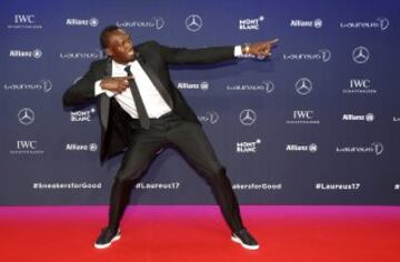 El velocista olímpico jamaicano, Usain Bolt