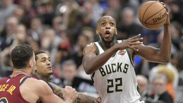 Los Bucks, con medio equipo en cuadro, caen ante los Cavaliers