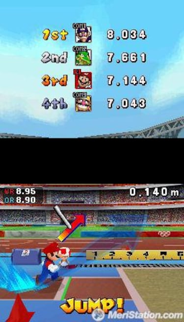 Mario y Sonic en los Juegos Olímpicos