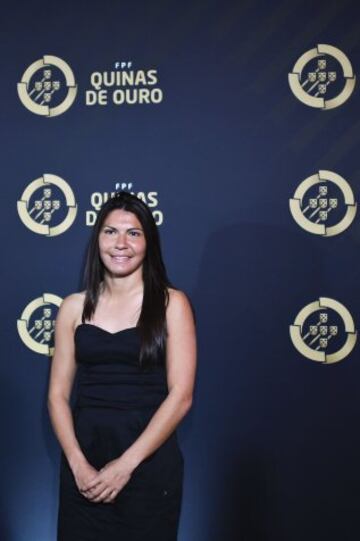 Ana Borges, jugadora del Chelsea Ladies recibió el premio a mejor jugadora del año.