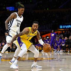 D’Angelo Russell explota para eliminar a los Memphis Grizzlies