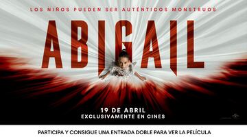 Te invitamos al cine a ver la nueva pel¨ªcula de terror ABIGAIL