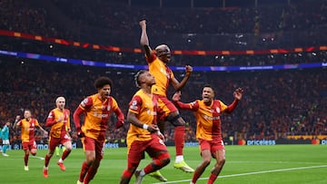 Mario Lemina’s early goal gives Galatasaray a narrow advantage going into the second leg at Anfield on Wednesday March 18.