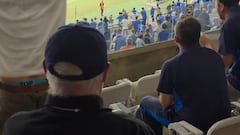 Captan el pitazo final del épico triunfo de Católica desde la tribuna y esta escena de Juan Tagle ya es historia