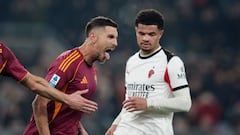 Roma y Milan empatan en el Olimpico: sonríe el Inter