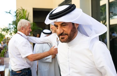 Mohammad Ben Sulayem, presidente de la Federación Internacional del Automóvil.