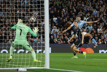 El show de Courtois en el Etihad pese a una rotura de mes y medio de baja