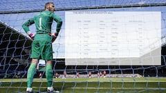 David de Gea, not on the Fifa 'The Best' goalkeeper list