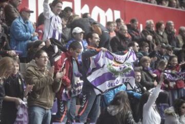 Seguidores del Valladolid.