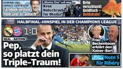 Alemania, dura con Pep: "As¨ª explota el sue?o del triplete"