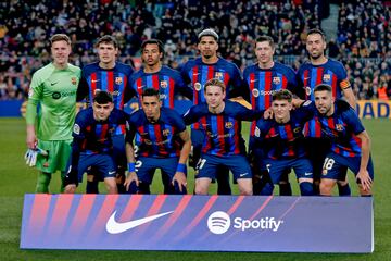 Once oinicial del Barcelona.