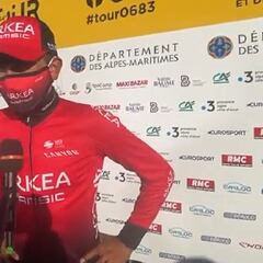 Nairo Quintana: "Si estamos contentos, el trabajo brilla"